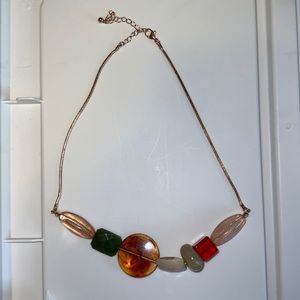 Chunky beaded necklace